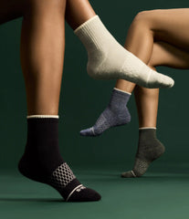 Men's Merino Wool Blend Quarter Sock 8-Pack