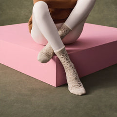 Women's Merino Wool Blend Half Calf Sock 4-Pack