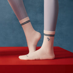 Women's Modern Rib Half Calf Socks