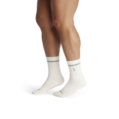 Women's Modern Rib Half Calf Socks