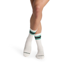 Men's Vintage Stripes Half Calf Socks