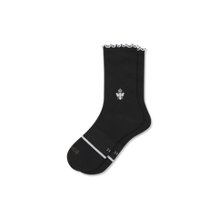 Women’s Ruffle Sport Half Calf Socks