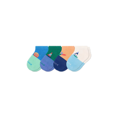 Toddler Lightweight Ankle Sock 4-Pack