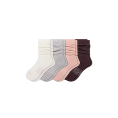 Women's Slouchy Rib Calf Sock 4-Pack