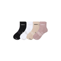 Women's All Sport Quarter Sock 4-Pack
