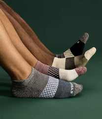 Men’s Tri-Block Ankle Sock 6-pack