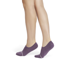Women's Lightweight Merino Wool Blend No Show Sock 4-Pack