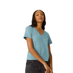Women's Pima Cotton V-Neck T-Shirt 6-Pack