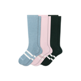 Women's Everyday Compression Knee High Sock 3-Pack (15-20mmHg)