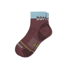 Men's Merino Wool Blend Hiking Quarter Socks