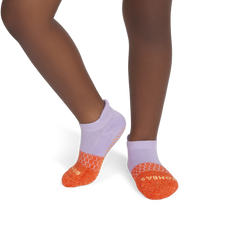 Junior Marl Gripper Ankle Sock 4-Pack