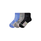 Men's UltraLite Sport Merino Wool Blend Quarter Sock 3-Pack