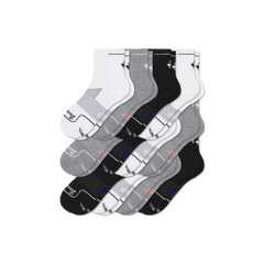 Men's Run Quarter Sock 12-Pack