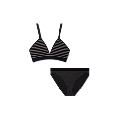 Women's Seamless Triangle Bralette + Bikini Pack