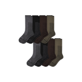 Women's Ultra Strong Merino Blend Calf Sock 8-Pack