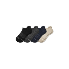Men's Merino Wool Blend Ankle Sock 4-Pack