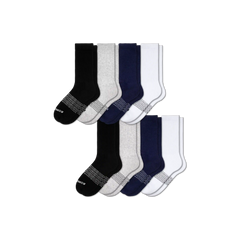 Women's Solids Calf Sock 8-Pack