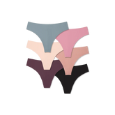 Women's No Show Hipster 6-Pack
