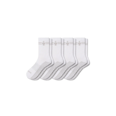 Women's Ruffle Rib Half Calf Sock 8-Pack