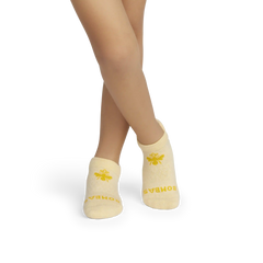 Junior Marl Gripper Ankle Sock 8-Pack