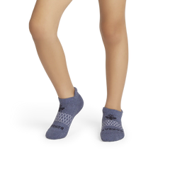 Junior Marl Gripper Ankle Sock 8-Pack