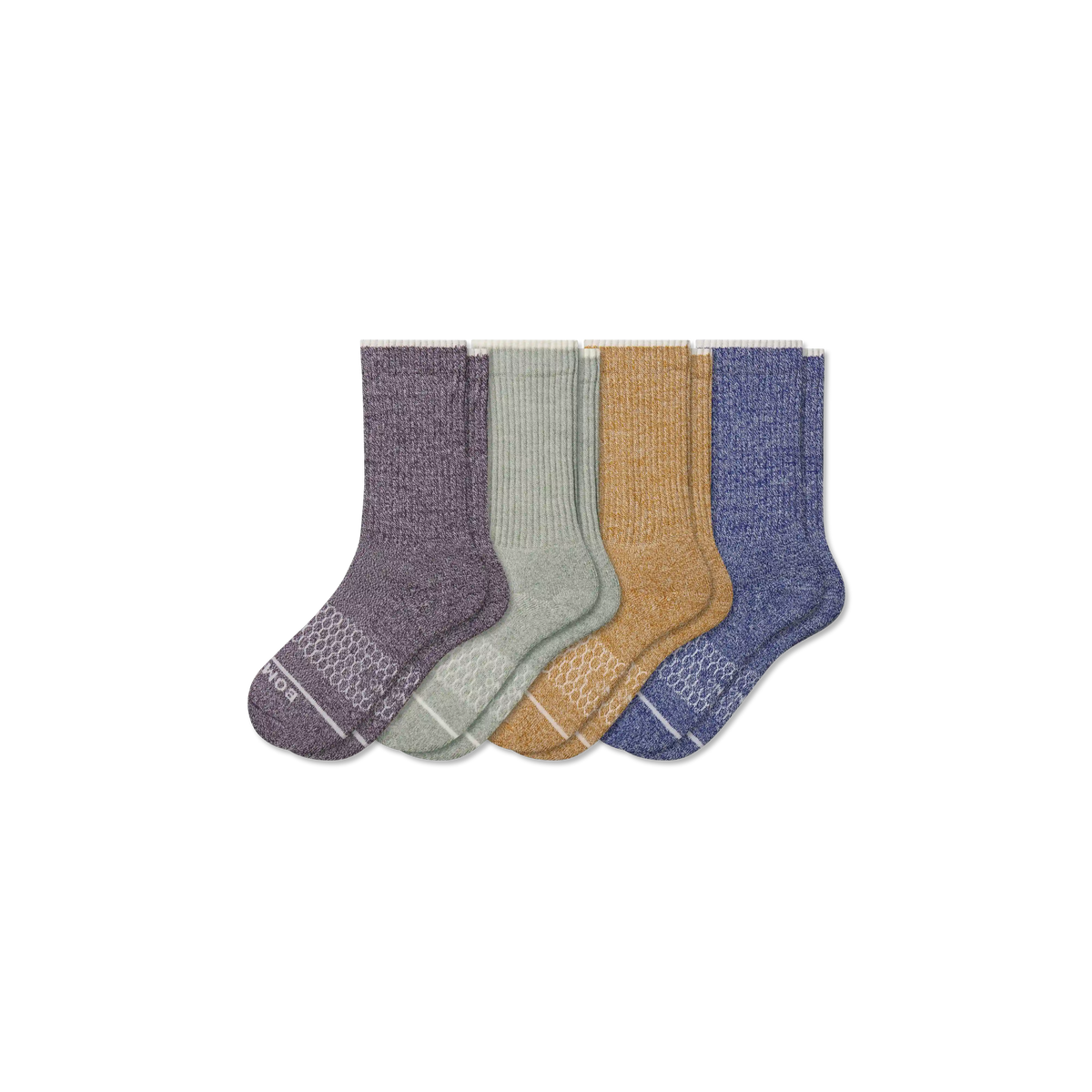 Youth Merino Wool Blend Calf Sock 4-Pack