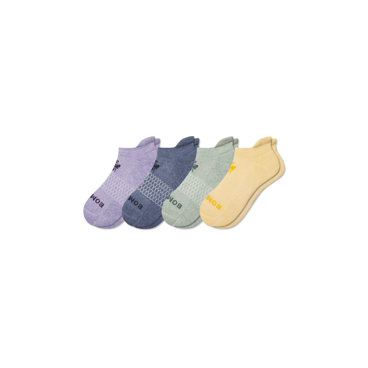 Youth Marl Ankle Sock 4-Pack