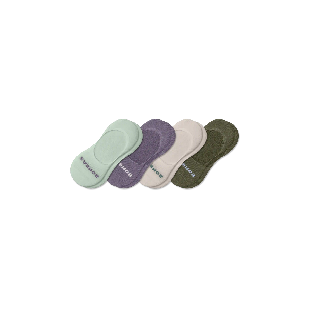 Women's Mid-Cut Cushioned No Show Sock 4-Pack