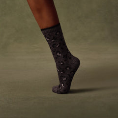 Women's Merino Wool Blend Half Calf Socks