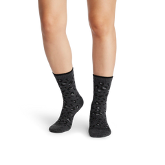 Women's Merino Wool Blend Half Calf Socks