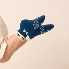 Toddler Eye Spy Gripper Calf Sock 4-Pack