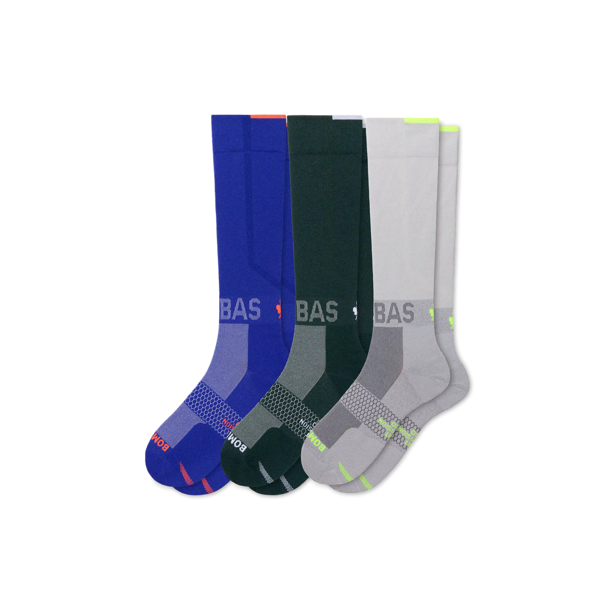 Men's Sport Compression Knee High Sock 3-Pack (20-30mmHg)