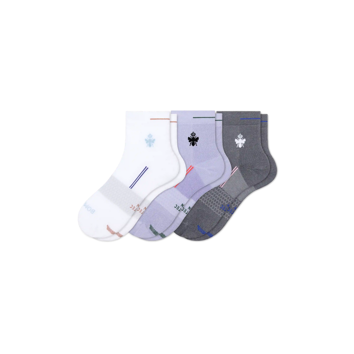 Women's Run Quarter Sock 3-Pack