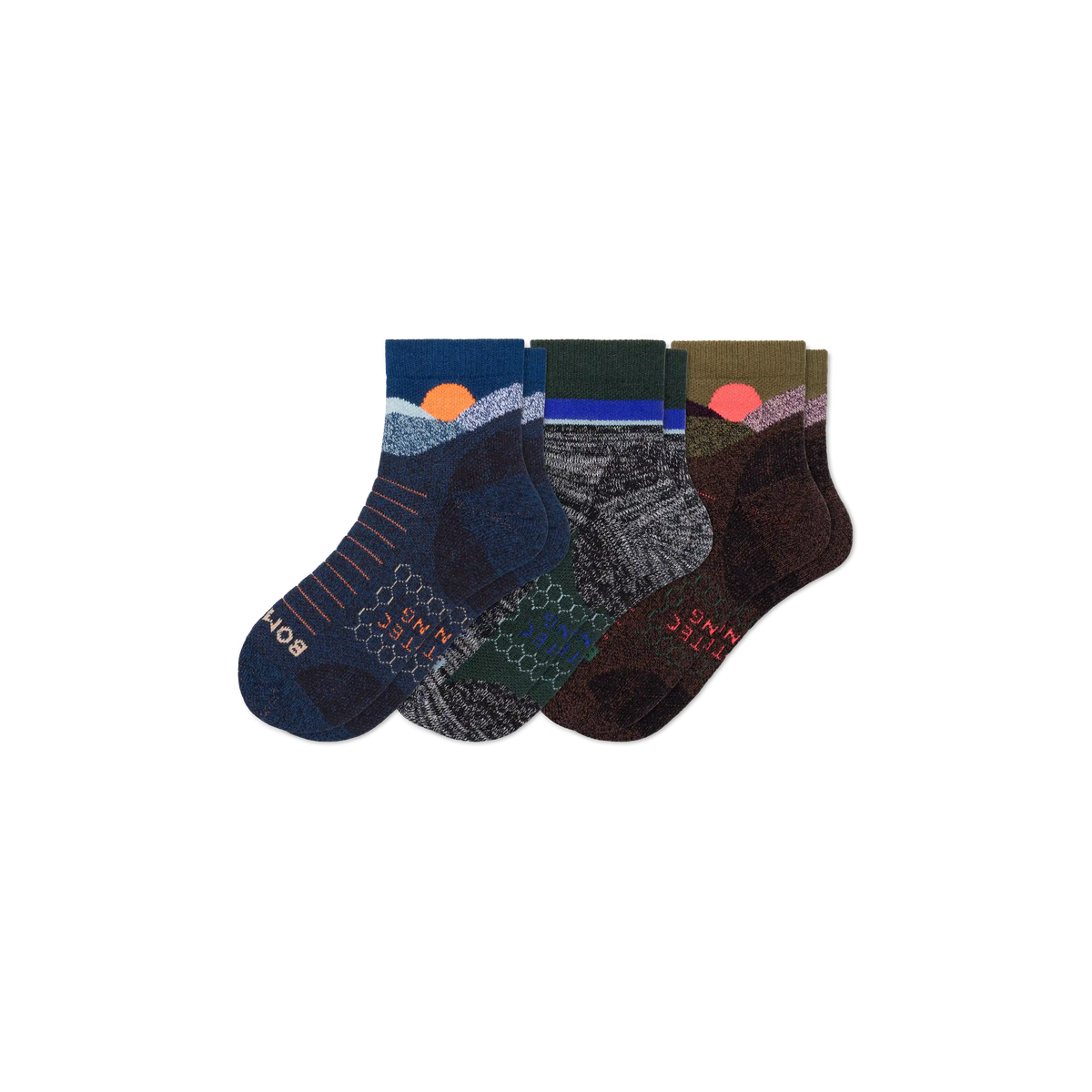 Women's Hiking Quarter Sock 3-Pack