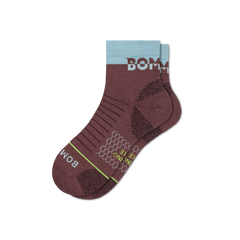 Women's Merino Wool Blend Hiking Quarter Socks