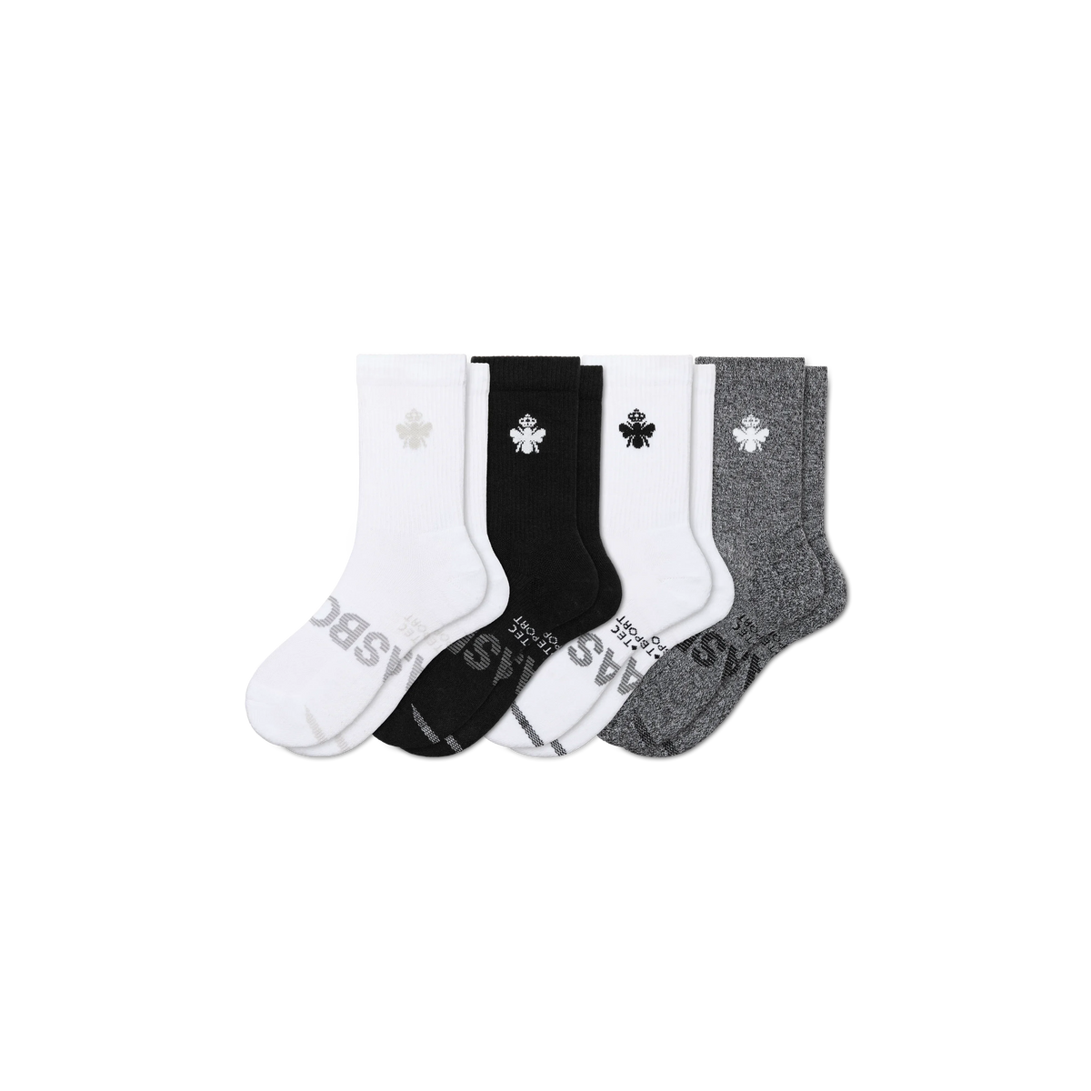 Men's All Sport Half Calf Sock 4-Pack