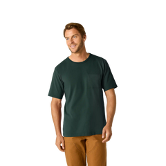 Men’s Premium Weight Pocket Crew Neck T-Shirt 3-Pack