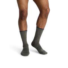 Men's Merino Wool Blend Calf Sock 8-Pack