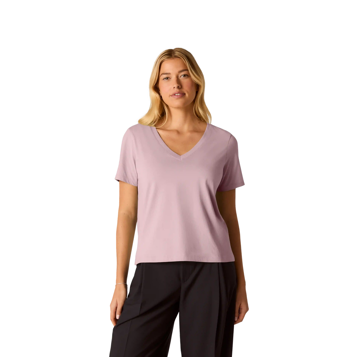 Women's Pima Cotton V-Neck T-Shirt