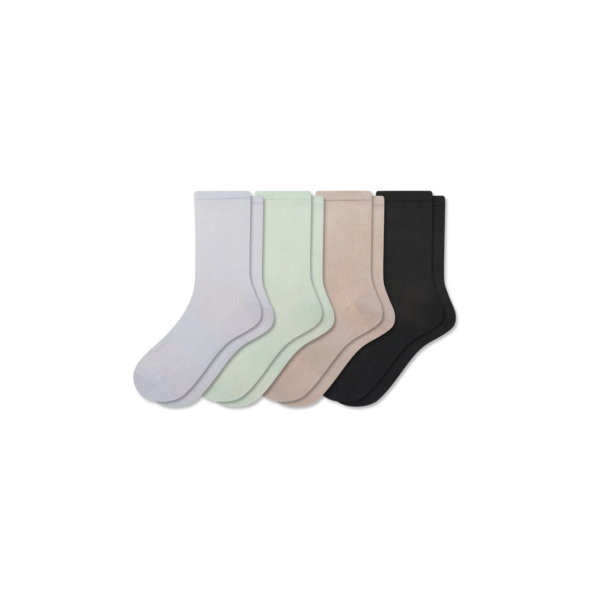 Women's Featherweight Rib Half Calf Sock 4-Pack