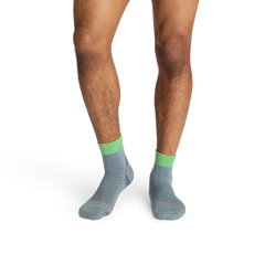 Men's Merino Wool Blend Hiking Quarter Sock 6-Pack