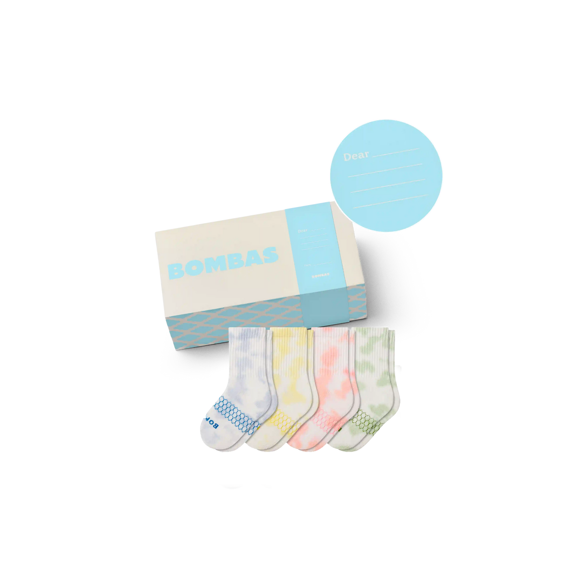 Junior Celebration Calf Sock 4-Pack Gift Box
