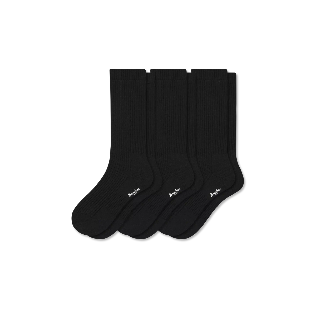 Women's Merino Cashmere Blend Fine Rib Calf Sock 3-Pack