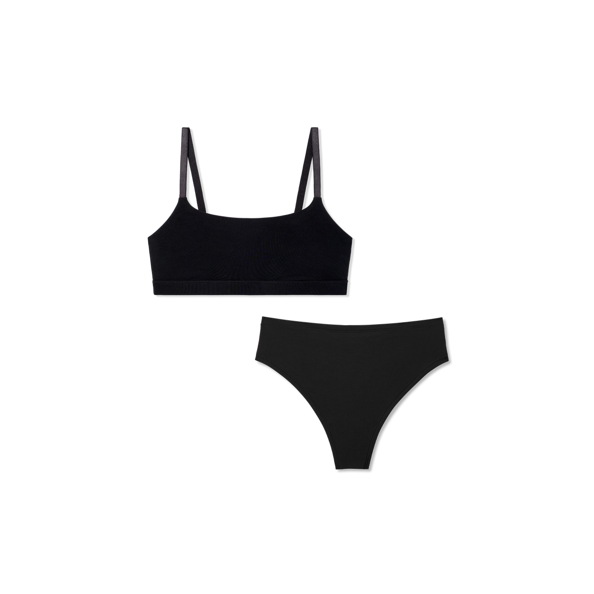 Women’s Super Soft Scoop Bralette + Thong Pack