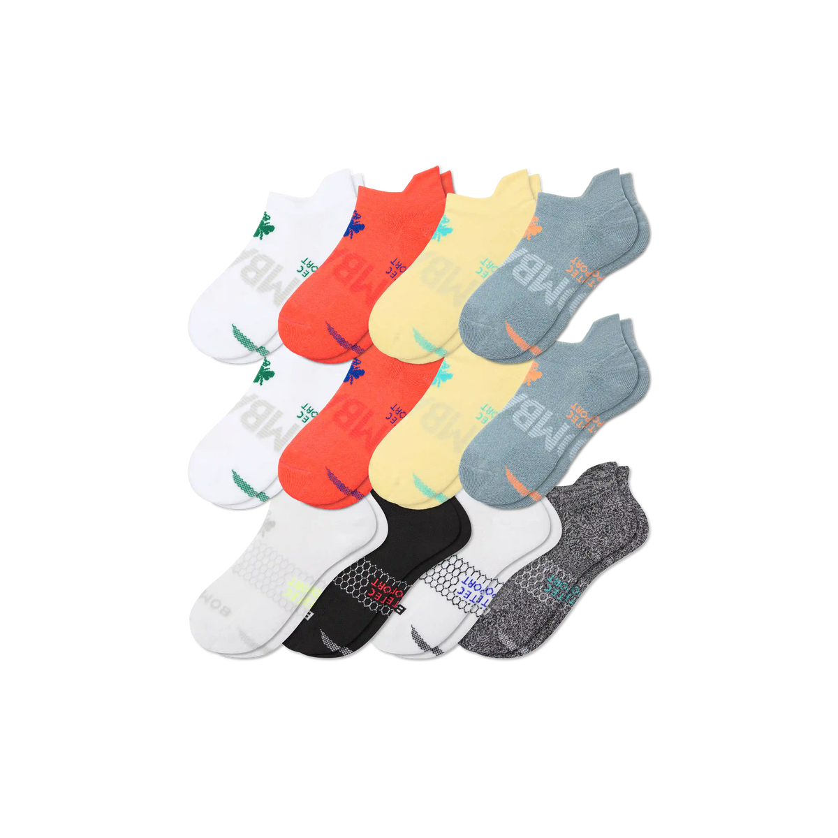 Youth All Sport Ankle Sock 12-Pack