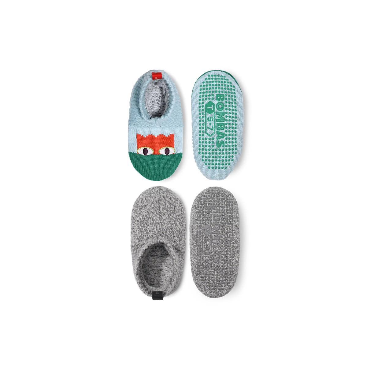 Toddler Gripper Slipper 2-Pack
