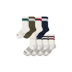 Men's Vintage Stripes Half Calf Sock 8-Pack