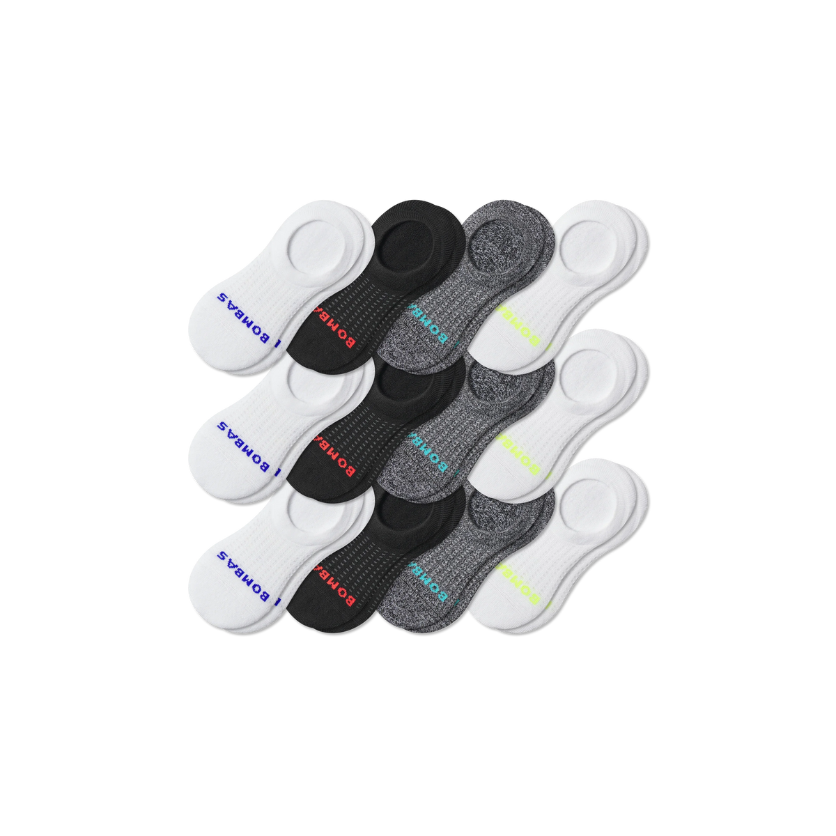 Men's All Sport Cushioned No Show Sock 12-Pack