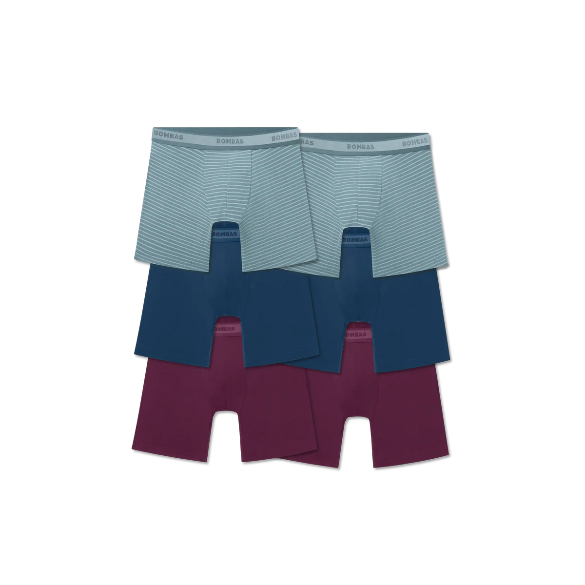 Men's Soft Flex Boxer Brief 6" 6-Pack