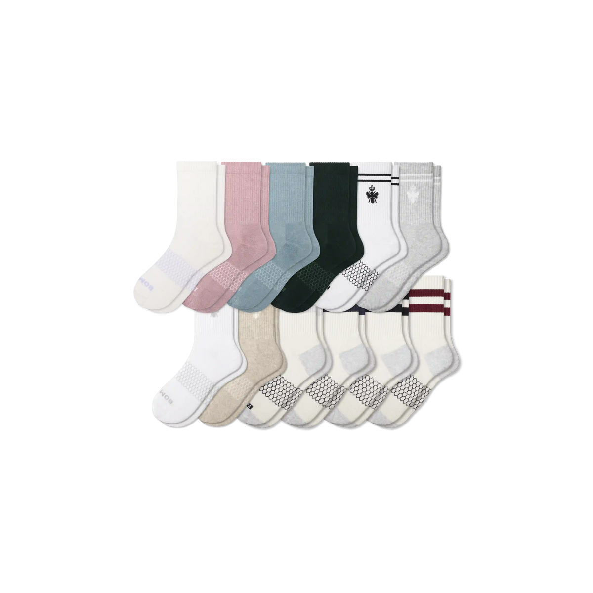 Women's Half Calf Sock 12-Pack